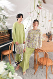 The Mimpian Men Kurta - Tea Green