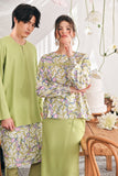 The Mimpian Men Kurta - Tea Green