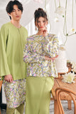 The Mimpian Men Kurta - Tea Green