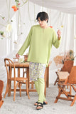 The Mimpian Men Kurta - Tea Green