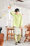 The Mimpian Men Kurta - Tea Green