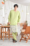 The Mimpian Men Kurta - Tea Green