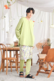 The Mimpian Men Kurta - Tea Green