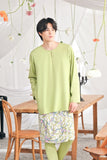 The Mimpian Men Kurta - Tea Green