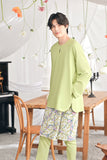 The Mimpian Men Kurta - Tea Green