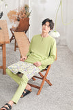 The Mimpian Men Kurta - Tea Green