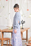 The Mimpian Women Doll Blouse - Light Pigeon Blue