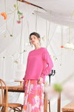 The Mimpian Women Doll Blouse - Fuchsia Pink