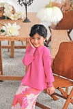 The Mimpian Doll Blouse - Fuchsia Pink