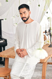 The Mimpian Men Kurta - White