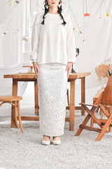 The Mimpian Women Jacquard Skirt - Spring Ice