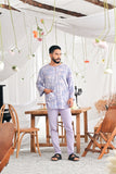 The Mimpian Men 3/4 Sleeve Kurta - Mystical