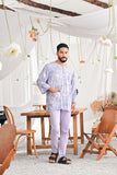 The Mimpian Men 3/4 Sleeve Kurta - Mystical