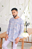 The Mimpian Men 3/4 Sleeve Kurta - Mystical