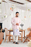 The Mimpian Men Kurta - Pink