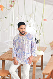 The Mimpian Men 3/4 Sleeve Kurta - Enchanted