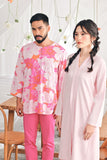 The Mimpian Men 3/4 Sleeve Kurta - Fantasy