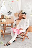 The Mimpian Men Kurta - White