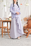 The Mimpian Women Ruffle Wide Skirt - Lilac