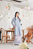 The Mimpian Women Kebarung Top - Light Pigeon Blue