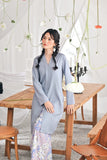 The Mimpian Women Kebarung Top - Light Pigeon Blue