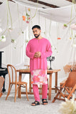 The Mimpian Men Kurta - Fuchsia Pink