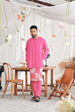 The Mimpian Men Kurta - Fuchsia Pink