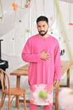 The Mimpian Men Kurta - Fuchsia Pink