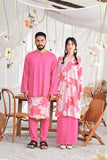 The Mimpian Men Kurta - Fuchsia Pink