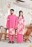 The Mimpian Men Kurta - Fuchsia Pink