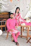 The Mimpian Men Kurta - Fuchsia Pink