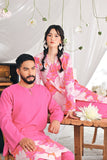 The Mimpian Men Kurta - Fuchsia Pink