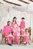 The Mimpian Kurta - Fuchsia Pink