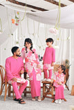 The Mimpian Men Kurta - Fuchsia Pink