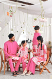 The Mimpian Men Kurta - Fuchsia Pink