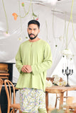 The Mimpian Men Kurta - Tea Green