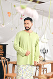 The Mimpian Men Kurta - Tea Green