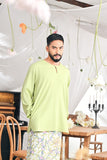 The Mimpian Men Kurta - Tea Green