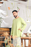 The Mimpian Men Kurta - Tea Green