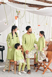 The Mimpian Kurta - Tea Green