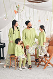 The Mimpian Kurta - Tea Green