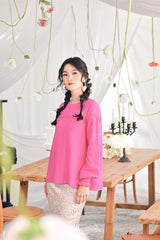 The Mimpian Women Doll Blouse - Fuchsia Pink