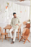 The Mimpian Men 3/4 Sleeve Kurta - Whimsy