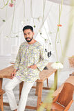 The Mimpian Men 3/4 Sleeve Kurta - Whimsy