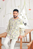 The Mimpian Men 3/4 Sleeve Kurta - Whimsy