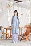 The Mimpian Women Kebarung Top - Light Pigeon Blue