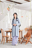 The Mimpian Women Kebarung Top - Light Pigeon Blue