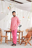 The Mimpian Men Kurta - Crush