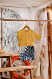 The Harbour Babies Kurung - Dijon Mustard