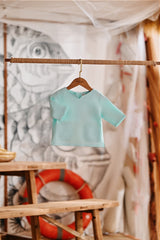 The Harbour Babies Kurta - Tiffany Blue